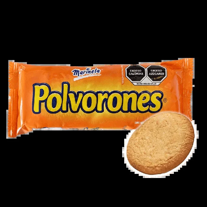 Polvorones Kekse Orangengeschmack von Marinela 74g