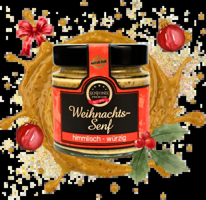 Premium Christmas mustard