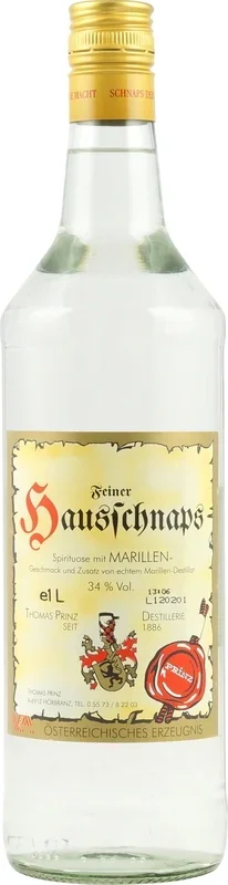 Prinz Hausschnaps Marille 1,0l 34%