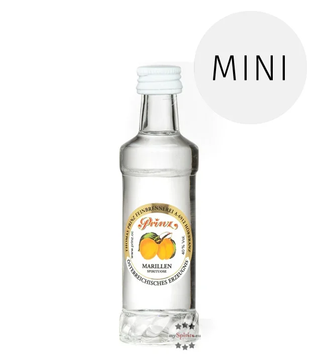 Prinz Marillen-Schnaps Mini 4cl