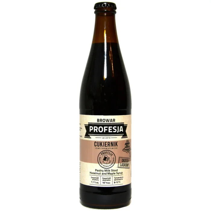 Profession CONFECTIONER – Pastry Milk Stout – Maple Walnut and Syrup