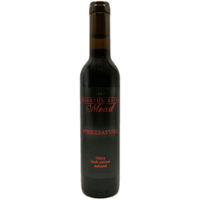 QUANTUM SATIS MEAD SPREZZATURA cherry black currant melomel 2022
