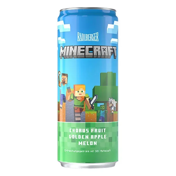Radlberger Minecraft Golden Apple Erfrischungsgetränk 24×0,33L