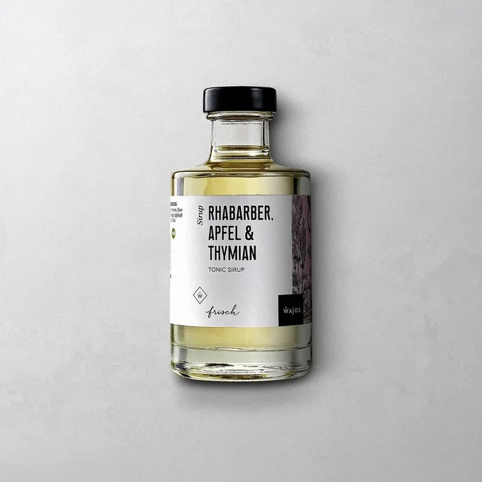 Rhabarber, Apfel & Thymian – Tonic Sirup