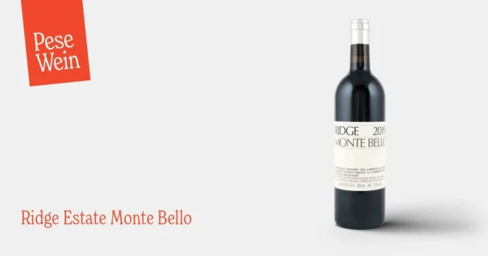 Ridge Estate Monte Bello 2019