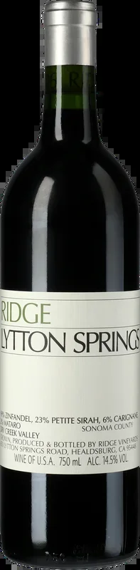 Ridge Lytton Springs 2015