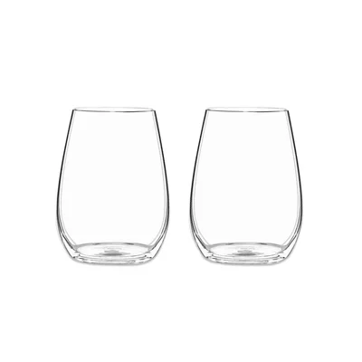 Riedel O Wine Tumbler Spirituosen Glas, 2er-Pack