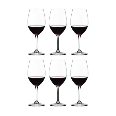 Riedel Vivant Rotwein Glas, 6er-Pack
