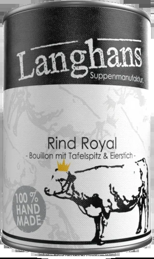 Rind Royal Bouillon mit Tafelspitz & Eierstich