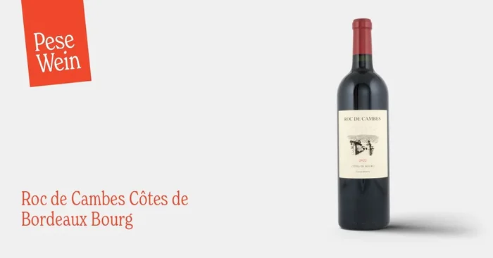 Roc de Cambes Côtes de Bordeaux Bourg 2022