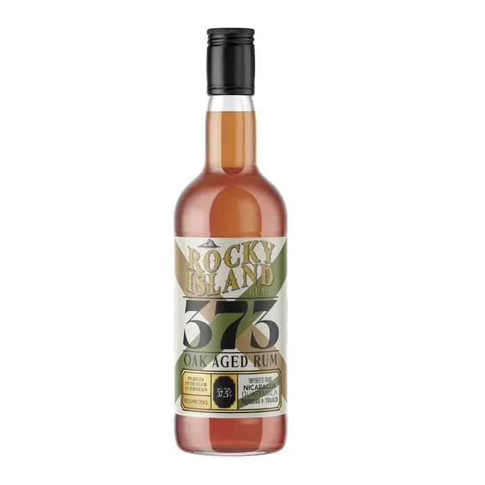 Rocky Island 373 Blended Rum Anejo. Nicaragua, Guatemala, Trinidad & Tobago. 0,7l, Alk. 37,5 %vol.