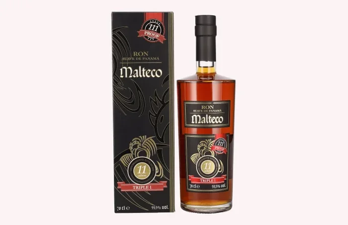 Ron Malteco 11 Años TRIPLE 1 55,5% Vol. 0,7l in Geschenkbox