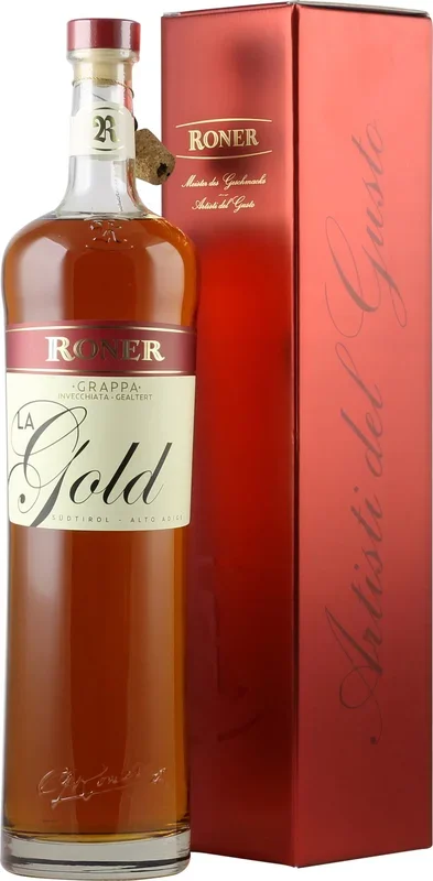 Roner Grappa La Gold 4,5 Liter 40 % Vol.