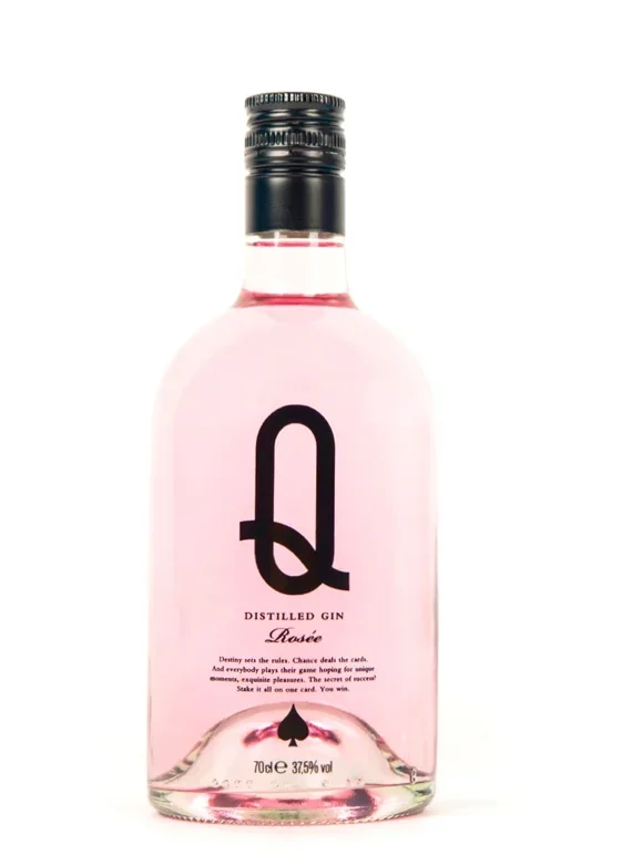 Rose Gin ‚Q‘ aus Barcelona – Eleganz und Frische | 0,7L, 37,5% Vol.