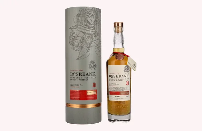 Rosebank 30 Years Old Lowland Single Malt RELEASE I 2020 48,6% Vol. 0,7l in Geschenkbox