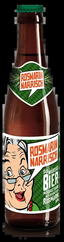 Rosmarin Narrisch – Biermischgetränk mit Rosmarin-Sirup