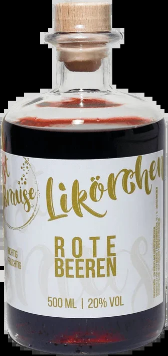 Rote Beeren LIKÖRCHEN