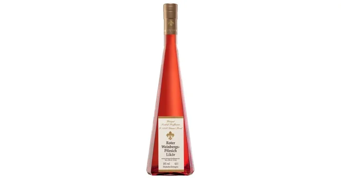 Roter Weinbergspfirsich Likör