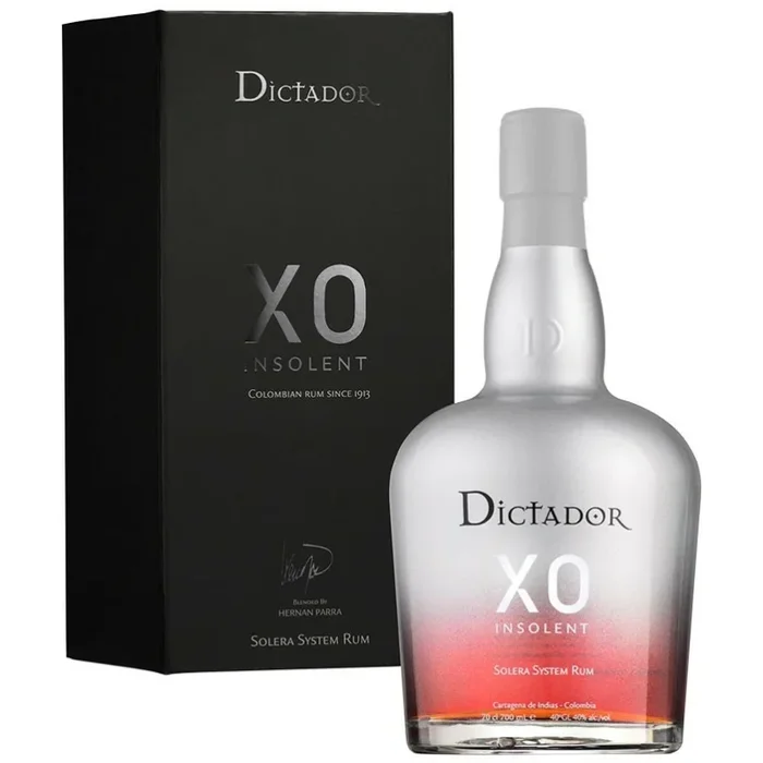 RUM DICTADOR XO INSOLENT 40% 0,7L – Colombia