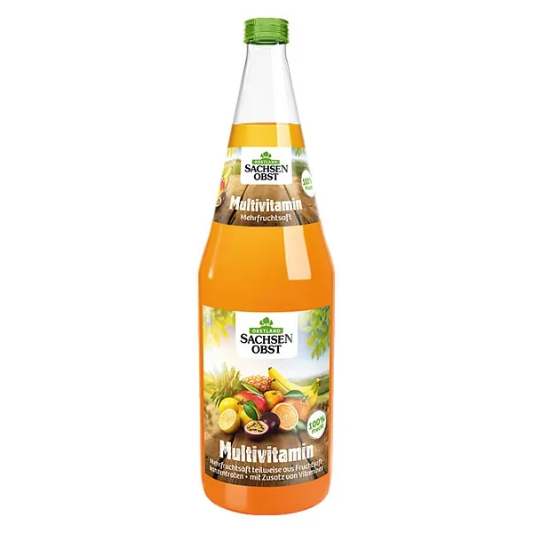 Sachsenobst Multivitamin-Mehrfruchtsaft 6×1,0L