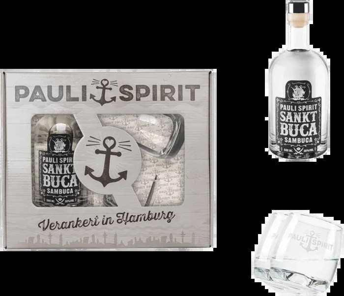 Saint Buca gift set with 2 tumblers
