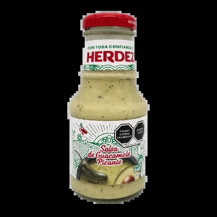 Salsa Guacamole Picante von Herdez 240g