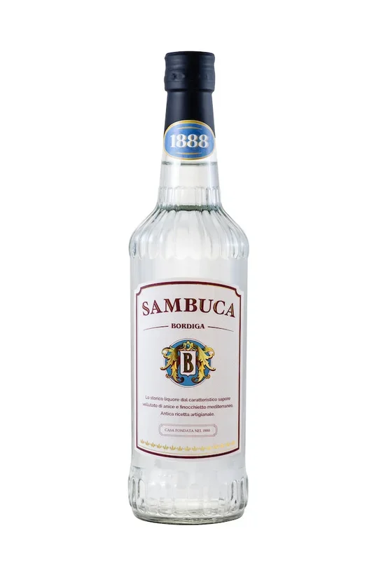 Sambuca Bordiga. 0,7 l, Alk. 40 % vol.