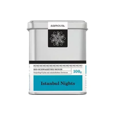 Samova Istanbul Nights Bio Schwarztee Dose 100g