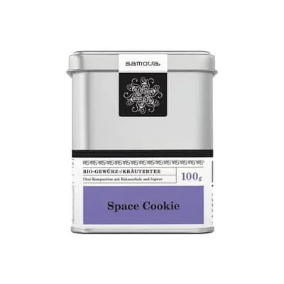Samova Space Cookie Bio Gewürz- / Kräutertee Dose 100g