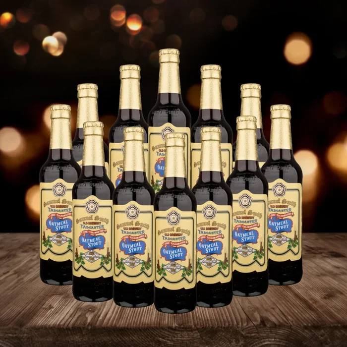 Samuel Smith’s Oatmeal Stout 355ml Bottles – 5% ABV (12 Pack)