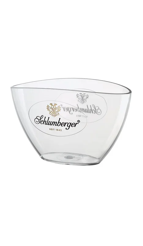 Schlumberger Sektkühler oval