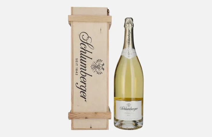Schlumberger Sparkling Jahrgangssekt Brut 12% Vol. 3l in Holzkiste