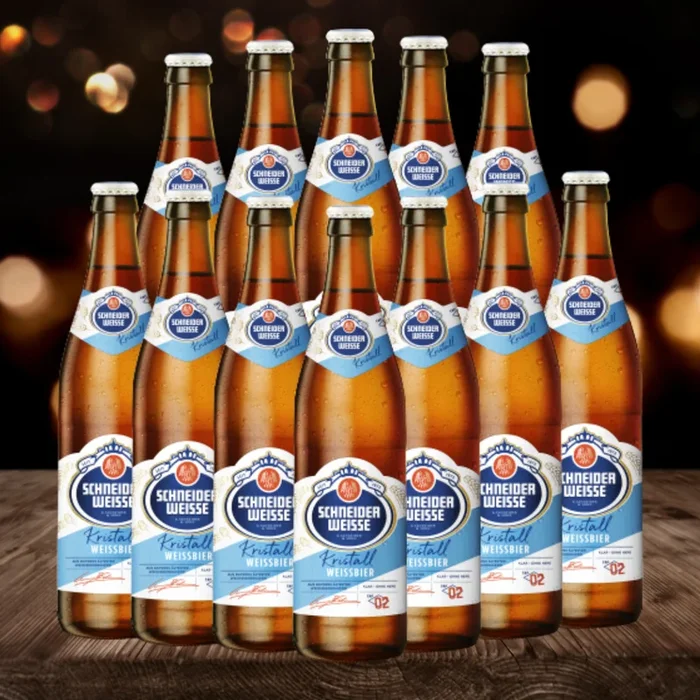 Schneider KRISTALL (Tap 2) German Kristallweizen 500 ml Bottles – ABV 5.3% (12 Pack)