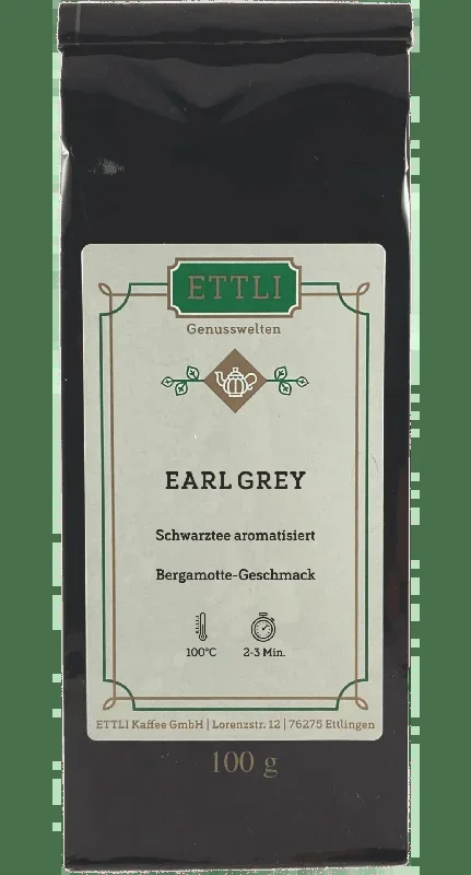 Schwarztee aromatisiert Earl Grey