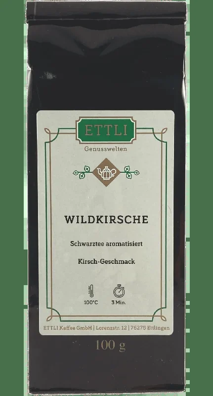 Schwarztee aromatisiert Wildkirsche
