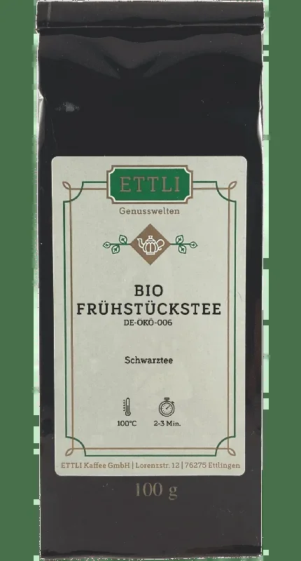 Schwarztee Bio Frühstückstee (Early Morning) – DE-ÖKO-006
