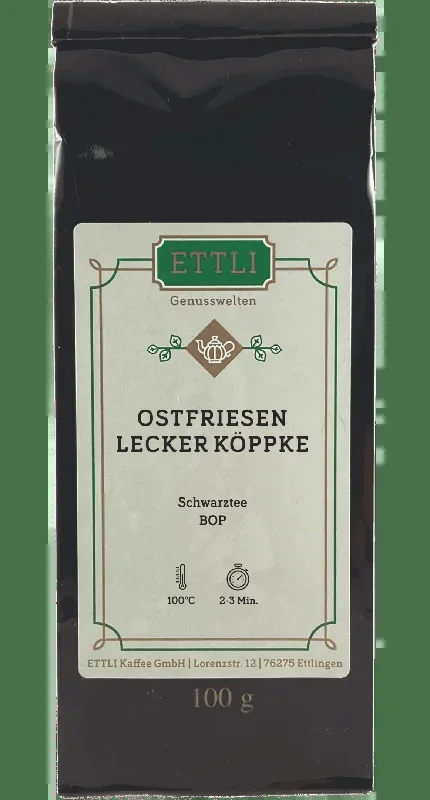 Schwarztee Ostfriesen Spezial „Lecker Köppcke“