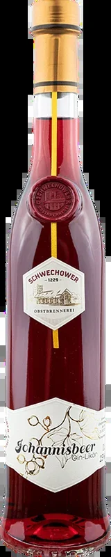 Schwechow gin liqueur JOHANNISBEERE