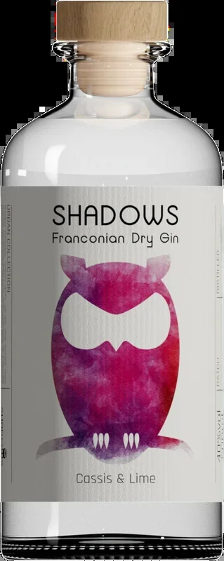 SHADOWS Gin Cassis & Lime – Dry Gin