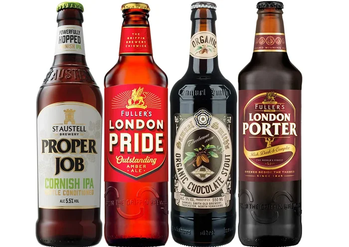 Sherlock Holmes Bierpaket mit 4 Bieren