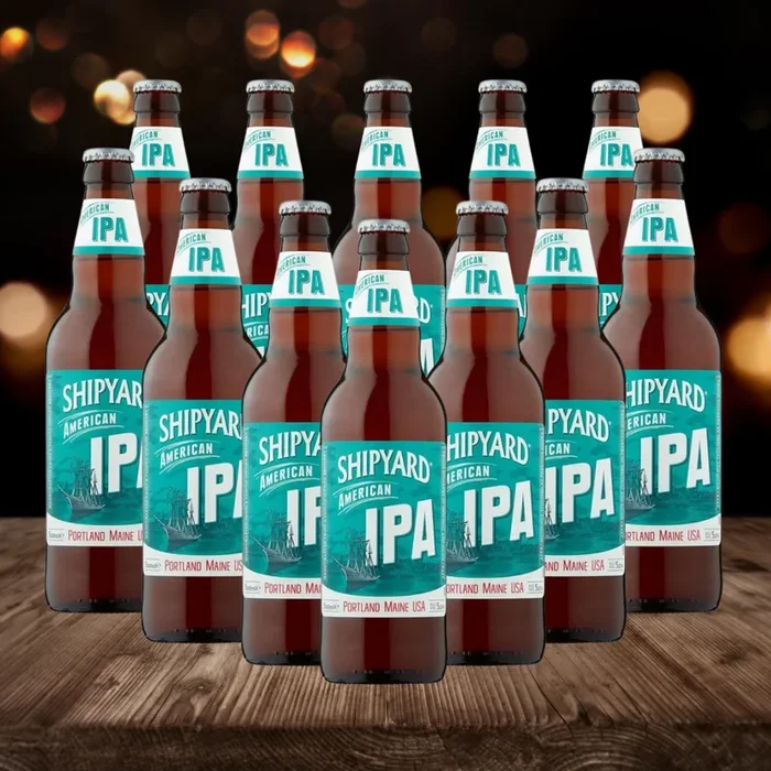 Shipyard America IPA 500ml Bottles – 5% ABV (12 Pack)