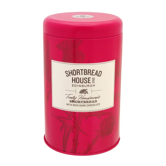 Shortbread Biscuit Tin | Dark Chocolate