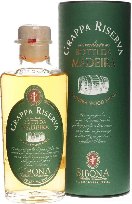 Sibona Grappa Botti da Madeira 0,5l 44%