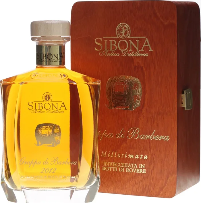 Sibona Grappa di Barbera Riserva Speciale Millesimata 2012 0,7 Liter 44 % Vol.