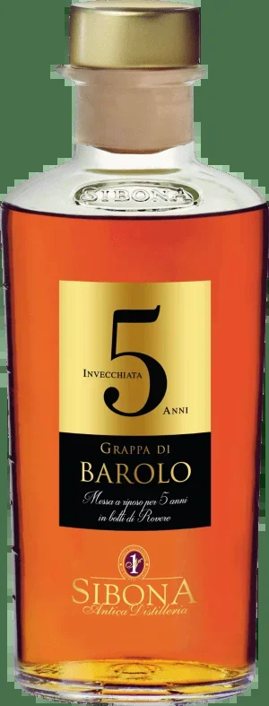 Sibona Grappa di Barolo »Invecchiata 5 Anni«
