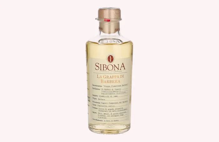 Sibona La Grappa di BARBERA 40% Vol. 0,5l