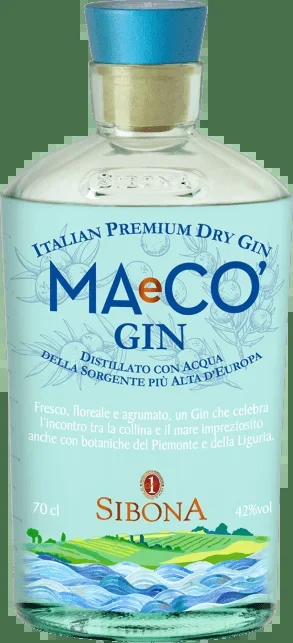 Sibona MAeCO Italian Premium Dry Gin