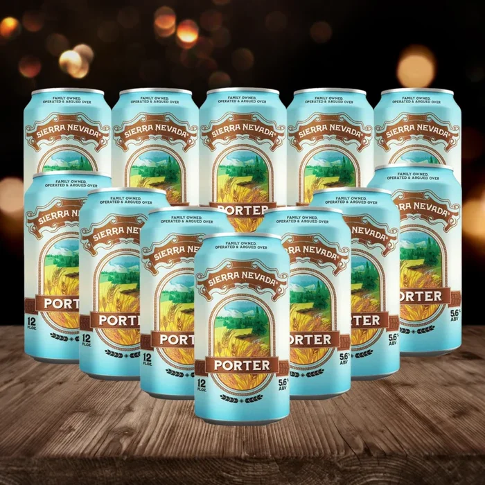 Sierra Nevada American Porter 355ml Cans – 5.6% ABV (12 Pack)