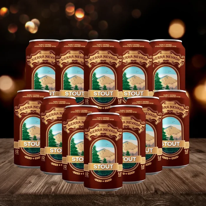 Sierra Nevada American Stout 355ml Cans – 5.8% ABV (12 Pack)
