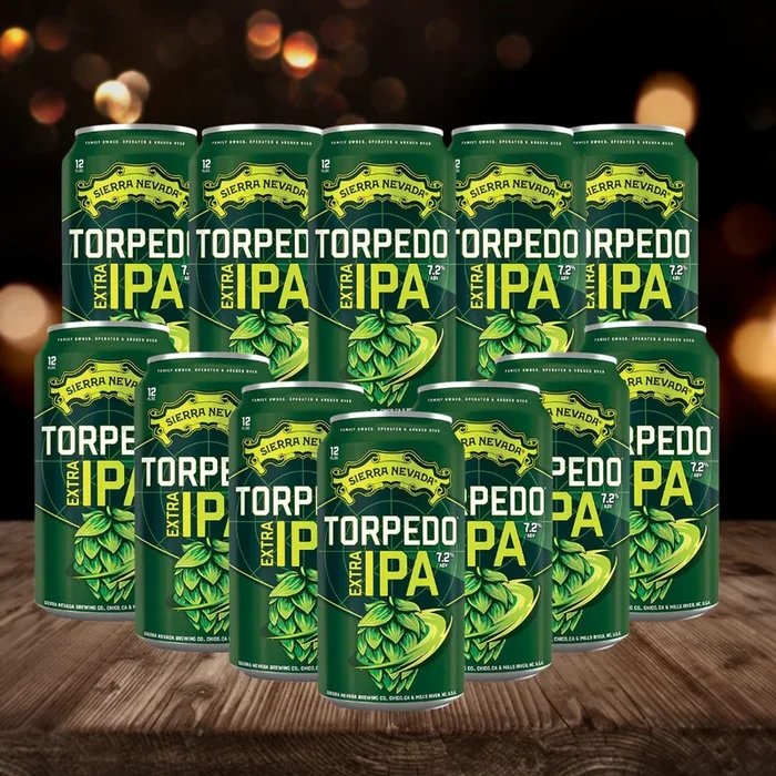 Sierra Nevada Torpedo American Extra IPA 355ml Cans – 7.2% ABV (12 Pack)